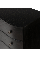 Charlie Nightstand, Distressed Black