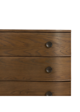 Charlie Nightstand, Toasted Oak Veneer