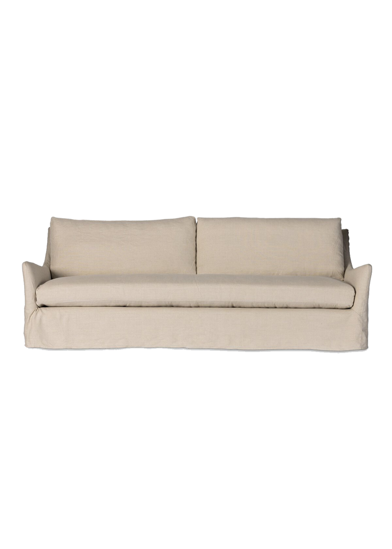 Lolo Slipcover Sofa, Natural