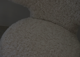 MAZO WNG Chair, Natural Oiled Oak / Sheepskin Moonlight