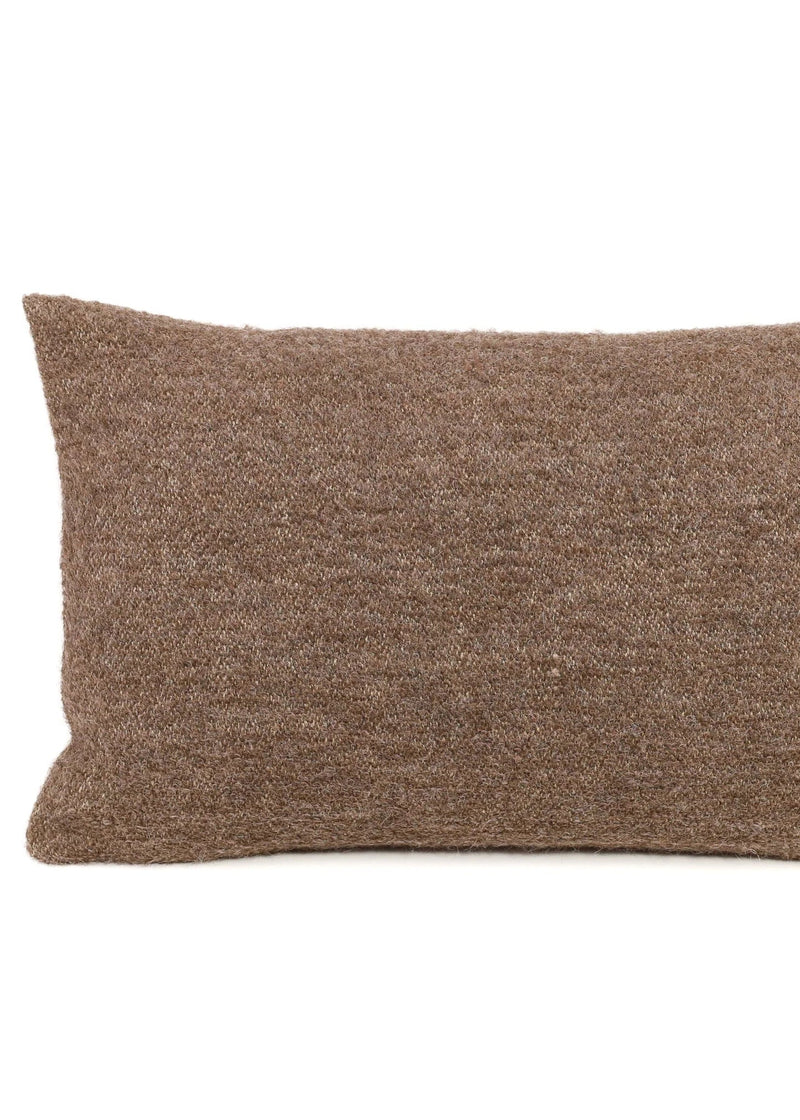 Winters Pillow, Brown 24" x 15"