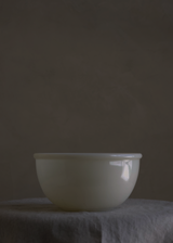 Vintage White Milk Glass Bowl