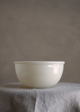 Vintage White Milk Glass Bowl