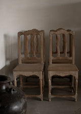 1950's Vintage Oak French Chair (Set)
