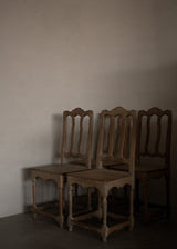 1950's Vintage Oak French Chair (Set)