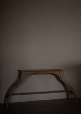 Louis Oak Pedestal Console