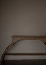 Louis Oak Pedestal Console