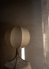 Italian 1960's Polymer Resin & Brass Lamp