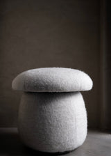 Button Dining Swivel Stool