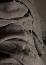 Hunter Walnut Linen Duvet, Queen