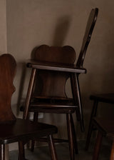 Set Of Six Dining Chairs in Original Patina