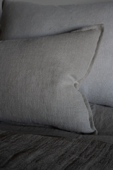 Montauk Linen Body Pillow w/insert - Natural