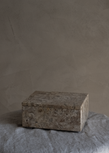 Found Lidded Stone Box