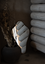 Brass Italian Wall Mirror 1950