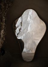 Brass Italian Wall Mirror 1950