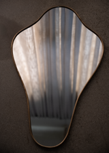 Brass Italian Wall Mirror 1950