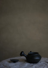 Small black wood-fired kyusu #1