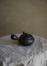 Small black wood-fired kyusu #4