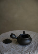 Small black wood-fired kyusu #4