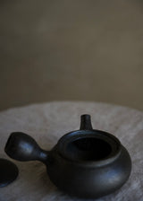 Small black wood-fired kyusu #4