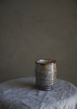 Wild Clay Yunomi Cup, White Slip