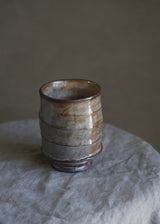 Wild Clay Yunomi Cup, White Slip