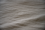 Italian Natural Linen Bed Cover With Seaming