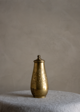 Vintage Etched Brass Lighter