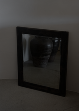 Mirror In Black Patinated Frame