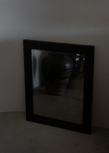 Mirror In Black Patinated Frame