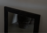 Mirror In Black Patinated Frame