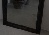 Mirror In Black Patinated Frame