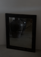 Mirror In Black Patinated Frame