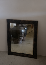 Mirror In Black Patinated Frame
