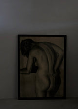 Sketch Of Nude Woman's Back