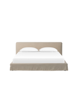 Elian Slipcover Bed, Savoy Parchment