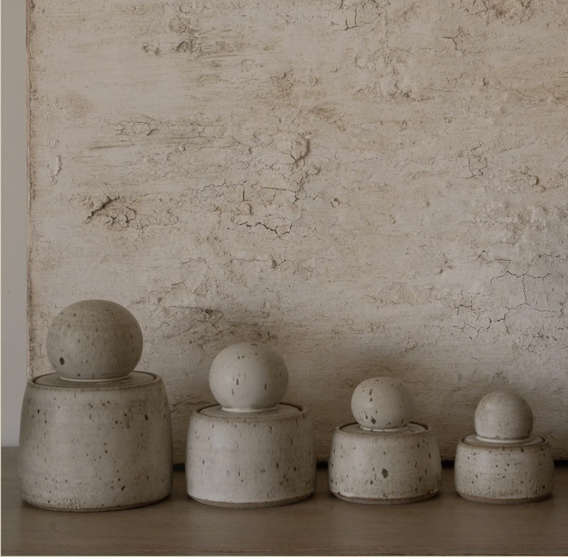 Stash Jars, Alabaster