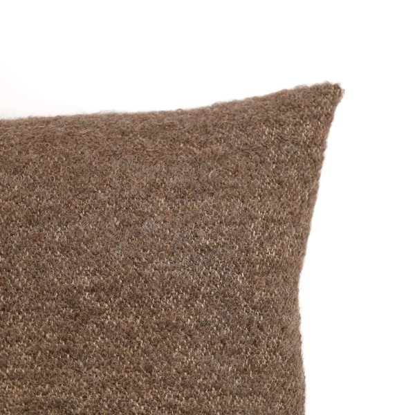 Winters Pillow, Brown 24" x 15"