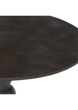 Marcel Round Bistro Table - Black Antique