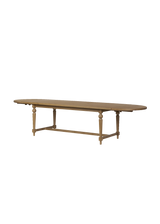 Rosalie Oval Leaf Extension Dining Table