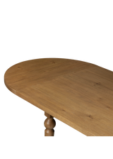 Rosalie Oval Leaf Extension Dining Table