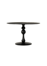 Marcel Round Bistro Table - Black Antique
