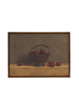 Red Cherries On Red Oak by Bethany Joseph