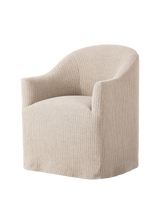 Elise Dining Chair With Casters, Laine Navy