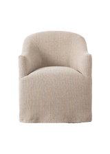 Elise Dining Chair With Casters, Laine Navy