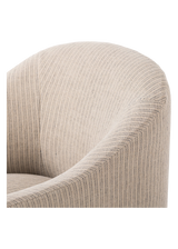 Elise Dining Chair With Casters, Laine Navy