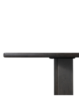 Henrik Dining Table, Dark Espresso Reclaimed French Oak