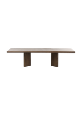 Henrik Dining Table, Grey Reclaimed French Oak