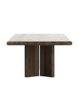 Henrik Dining Table, Grey Reclaimed French Oak