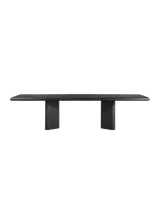 Henrik Dining Table, Dark Espresso Reclaimed French Oak